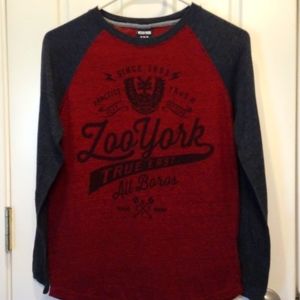 Zoo York Jersey style t-shirt.